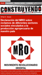 Mobile Screenshot of construyendo.nuevaradio.org