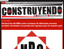 Tablet Screenshot of construyendo.nuevaradio.org